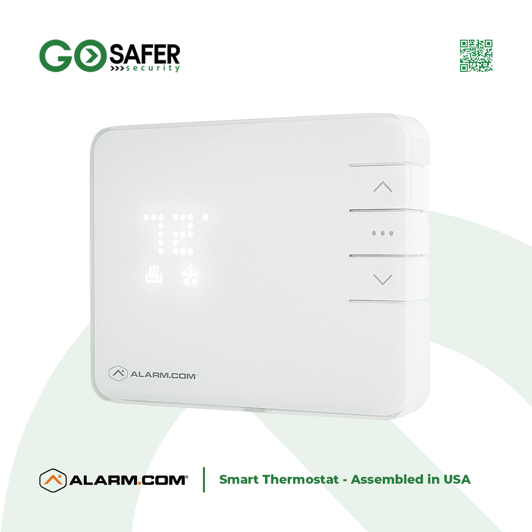 Alarm.com Smart Thermostat – Assembled in USA