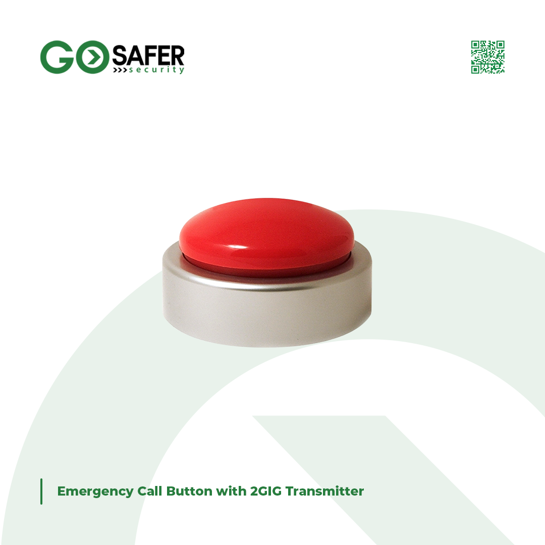 Emergency Call Button with 2GIG Transmitter