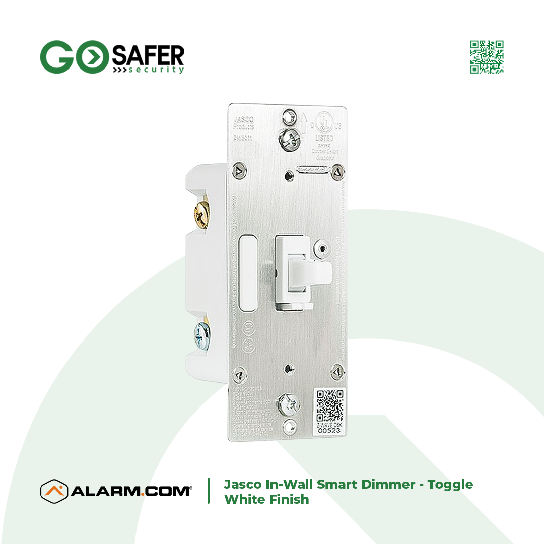 Jasco In-Wall Smart Dimmer - Toggle - White Finish