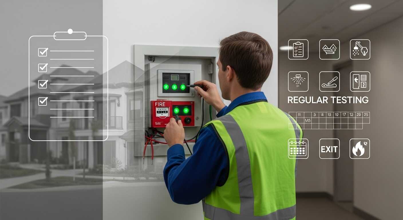 Fire Alarm Testing Safety Green